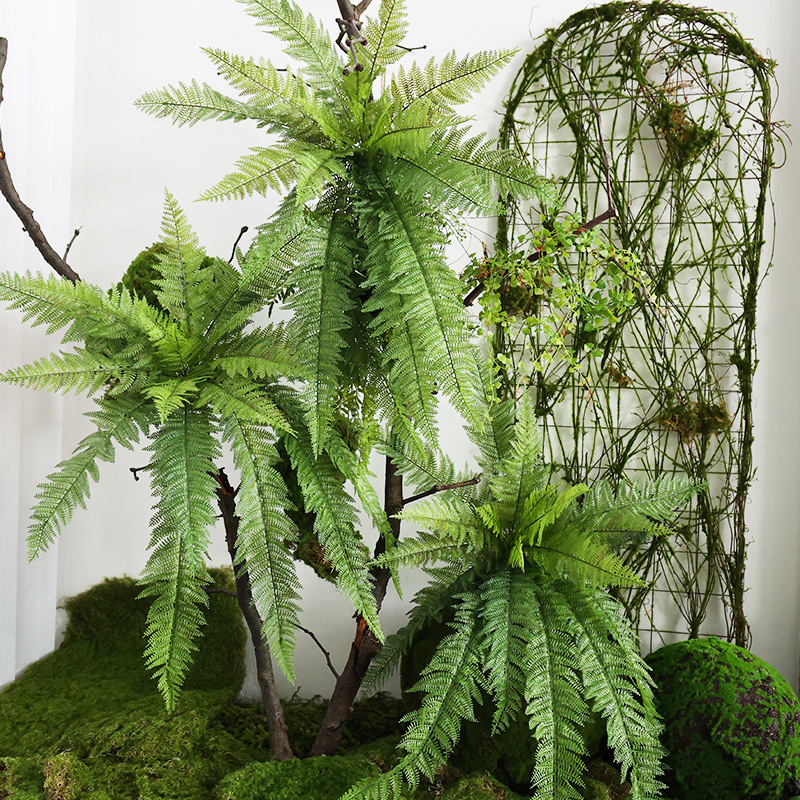 Preserved Moss Sheet - Grote Kunstmatige Planten Boston Varen Bos