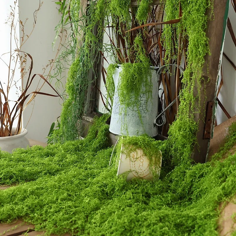 Realistische kunstmatige mosgr - Preserved Moss Sheet recensie en prijs